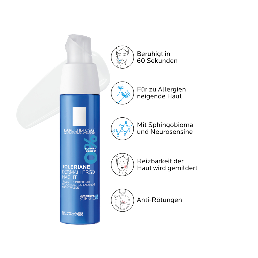 LA ROCHE-POSAY TOLERIANE DERMALLERGO NACHT 40 ml Creme