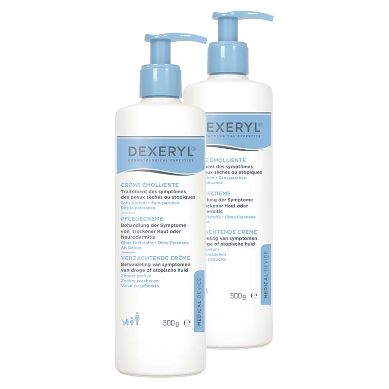 Dexeryl Pflegecreme Doppelpack  2X500 g
