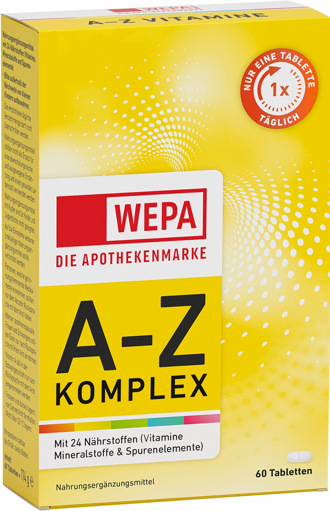 WEPA A-Z KOMPLEX  60 St Tabletten