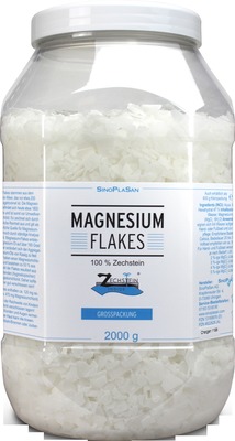 MAGNESIUM FLAKES 100% Zechstein Bad 2000 g Bad