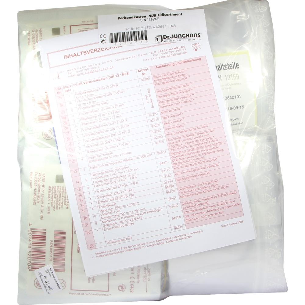 VERBANDKASTEN Füllung DIN 13169-E 1 St