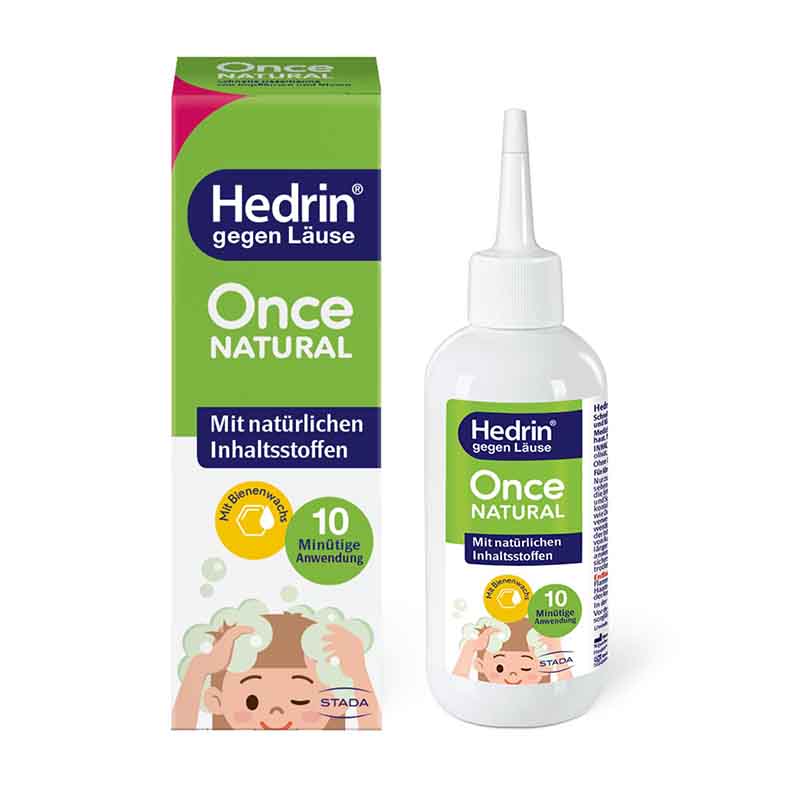 Hedrin Once NATURAL gegen Läuse  100 ml Liquidum