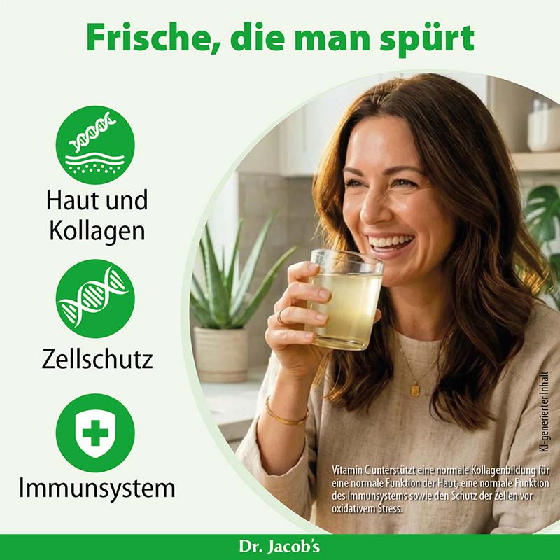 Dr. Jacob's Aloe Vera Gel Saft Bio Rohkost-Qualität Acerola