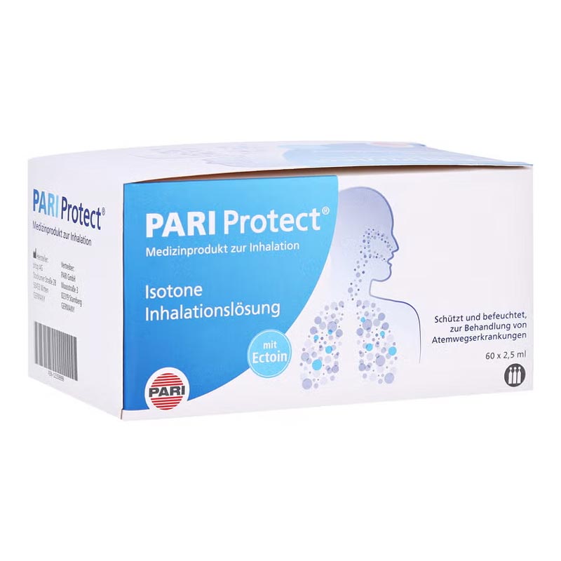 PARI ProtECT Inhalationslösung mit Ectoin Ampullen 60X2.5 ml Ampullen