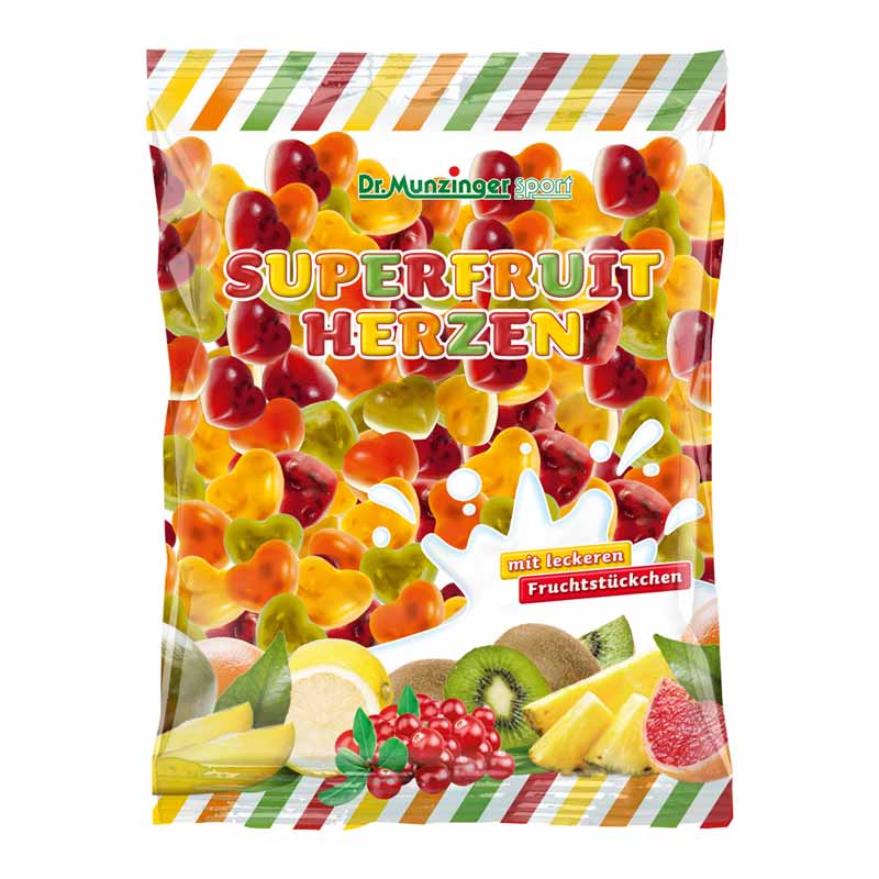 DR.MUNZINGER SUPERFRUIT HERZEN 450 g