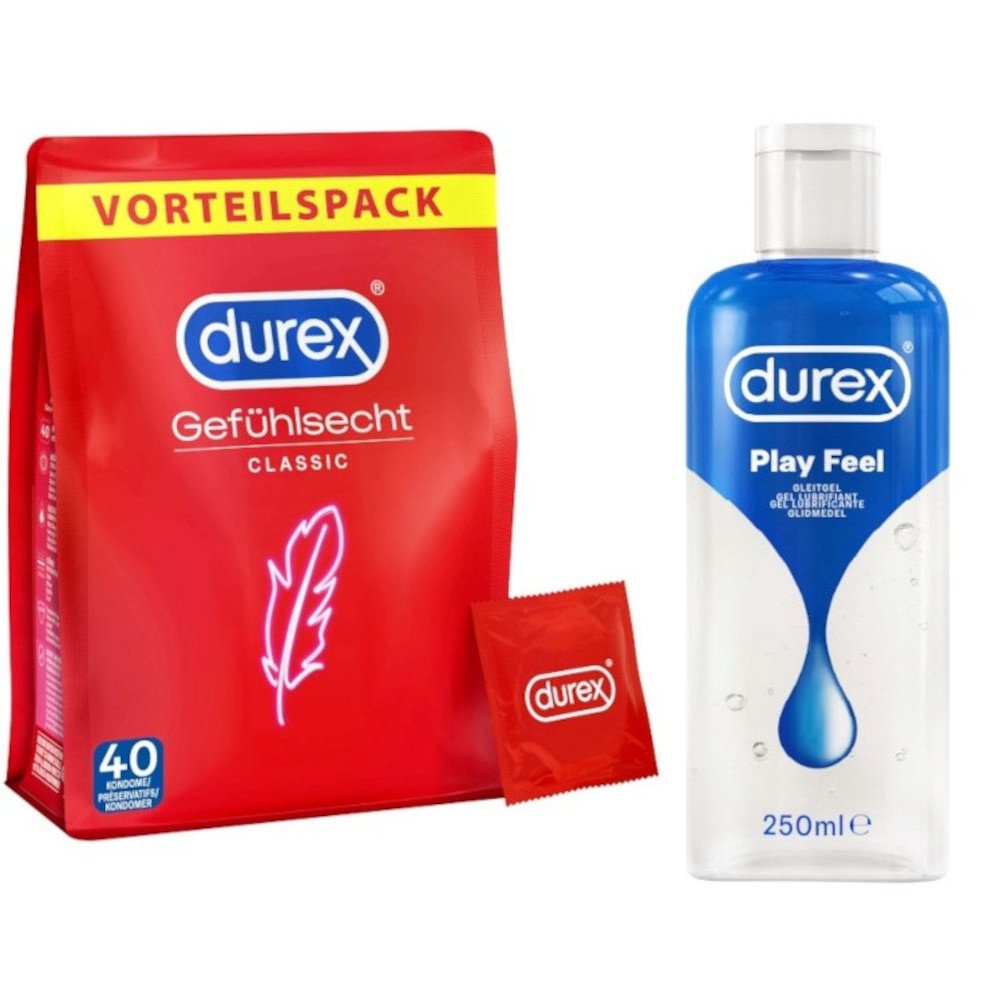 durex Kondome & Gleitgel BIG-PACK 1 Sparset