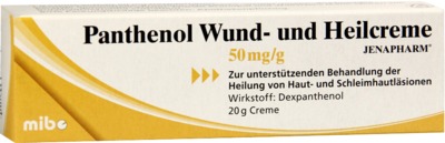 Panthenol Wund- und Heilcreme JENAPHARM 50mg/g 20 g Creme