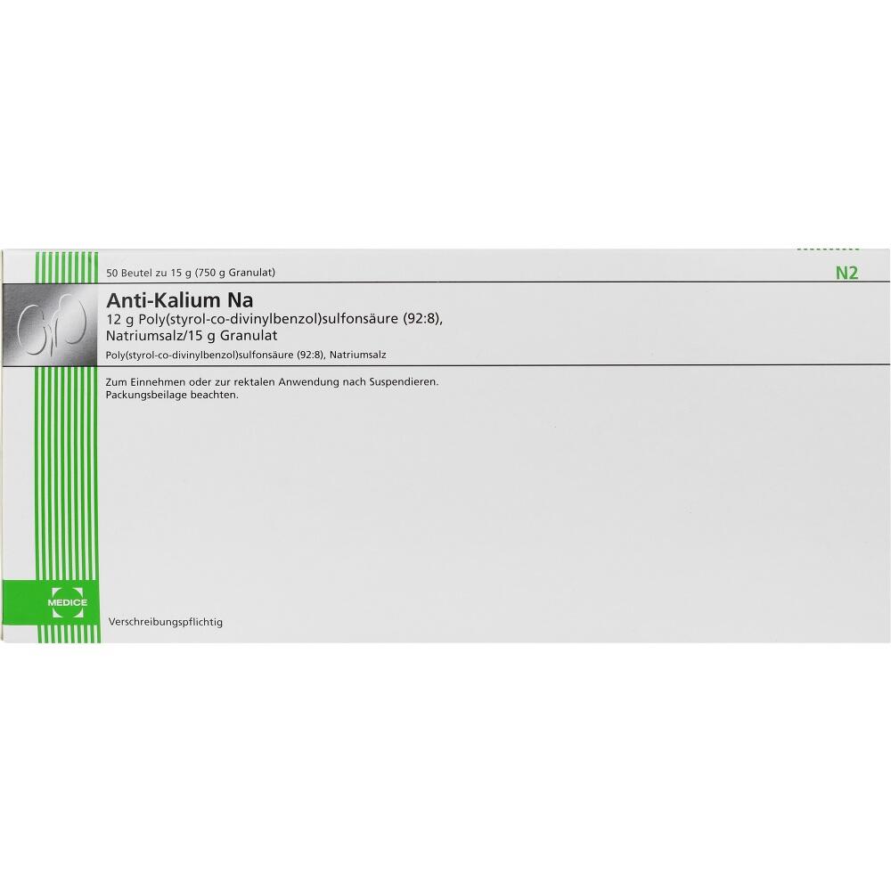 Anti-Kalium NA 50X15 g Granulat