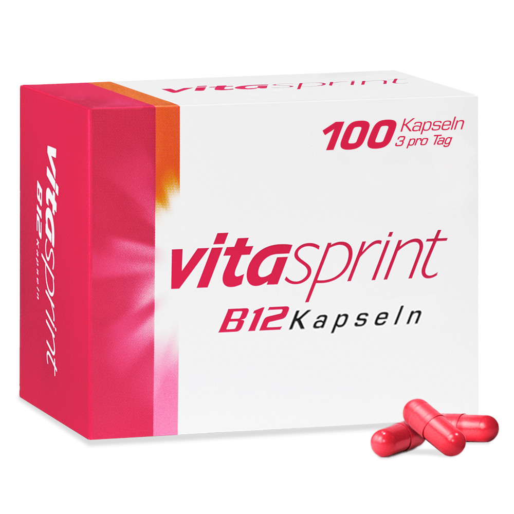 VITASPRINT B12 Kapseln 100 St Hartkapseln