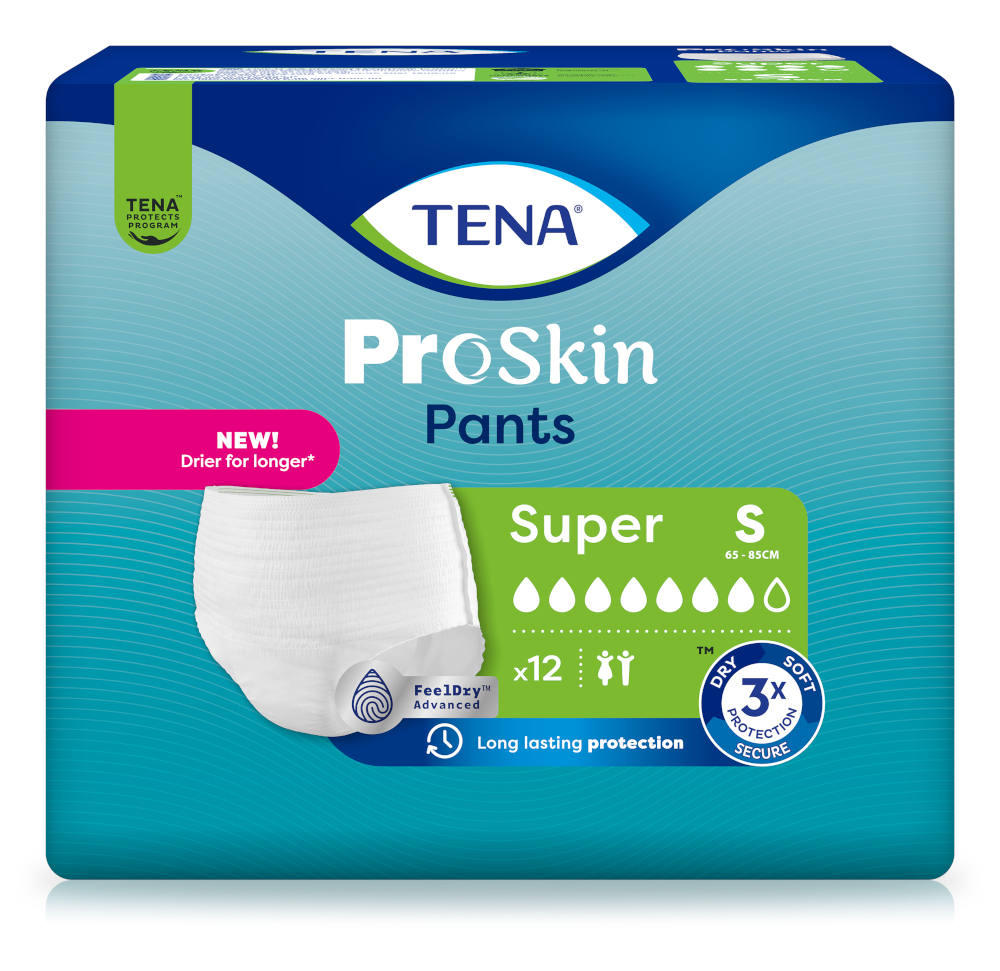 TENA PROskin Pants SUPER S 4X12 St