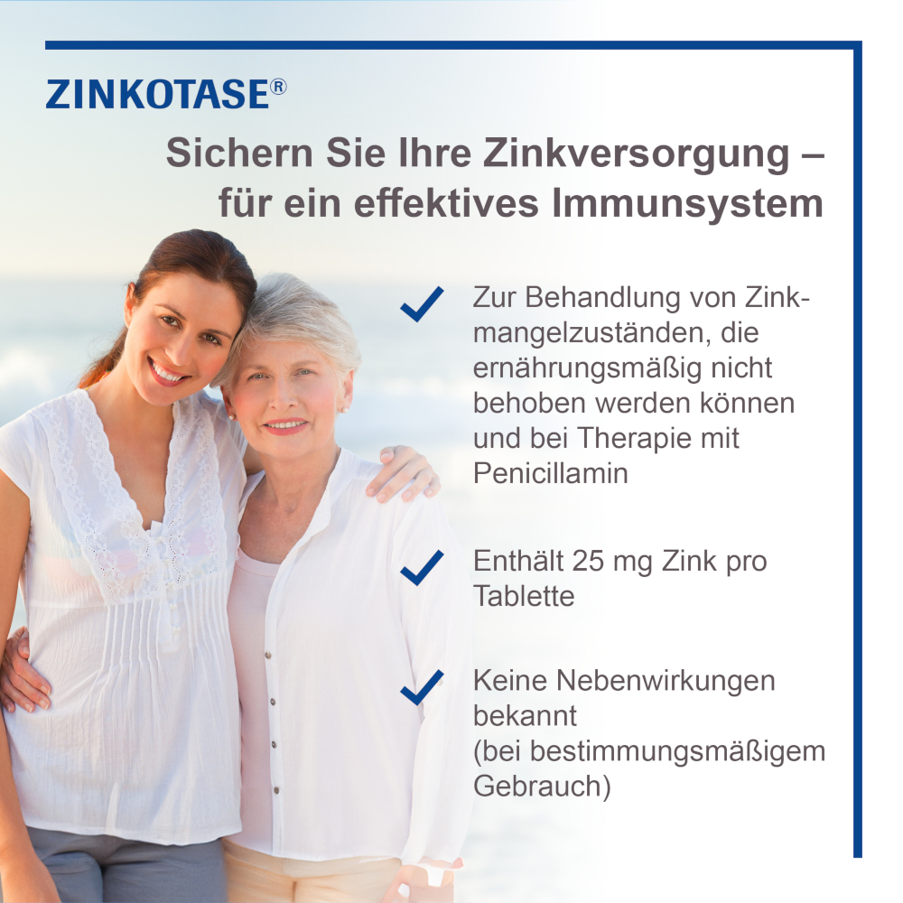 ZINKOTASE biosyn 50 St Filmtabletten