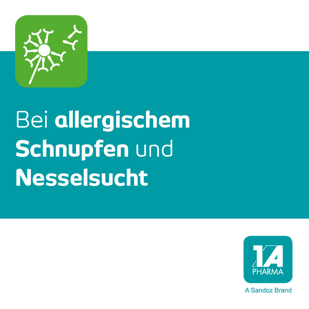 Levocetirizin-1 A Pharma 5 mg 100 St Filmtabletten