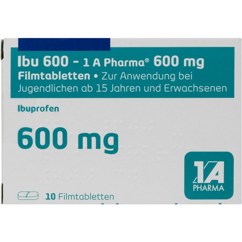 Ibu 600-1 A Pharma 10 St Filmtabletten
