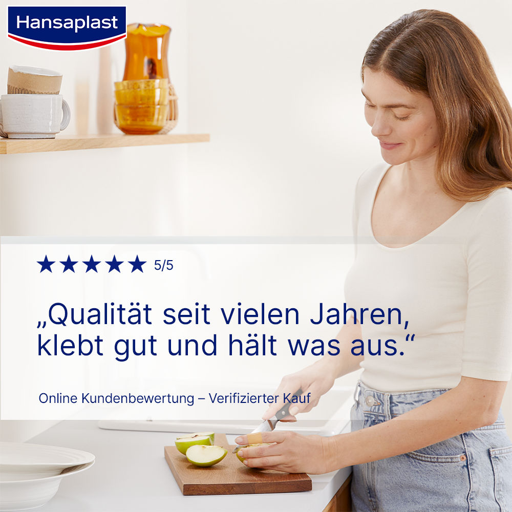 Hansaplast CLASSIC Atmungsaktiv 4cmx5m 1 St Pflaster