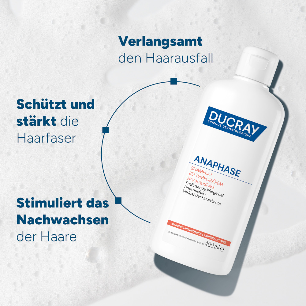DUCRAY ANAPHASE SHAMPOO BEI TEMPORÄREM HAARAUSFALL 400 ml Shampoo