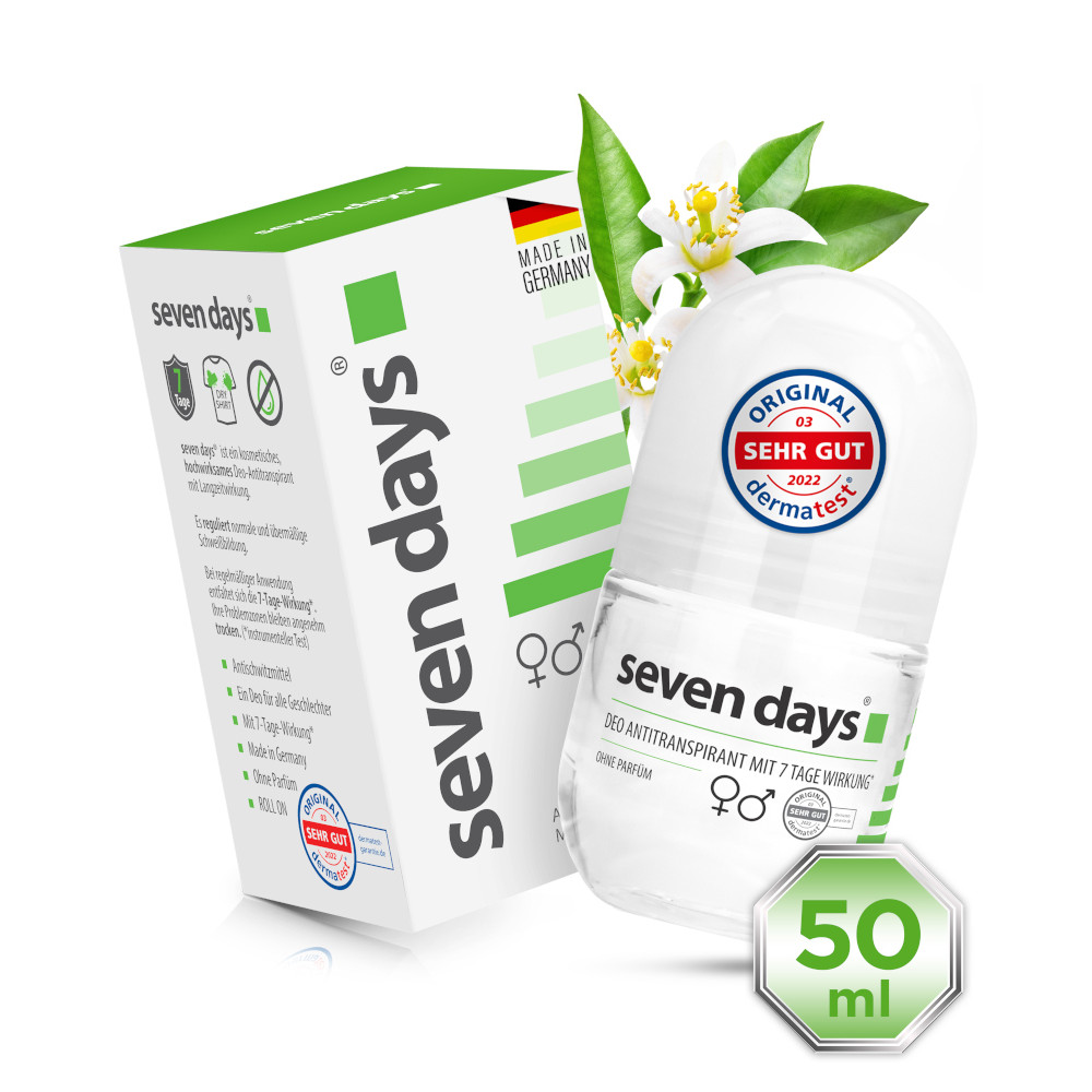 SEVEN DAYS Das Antitranspirant Roll-on Big Ball 50 ml
