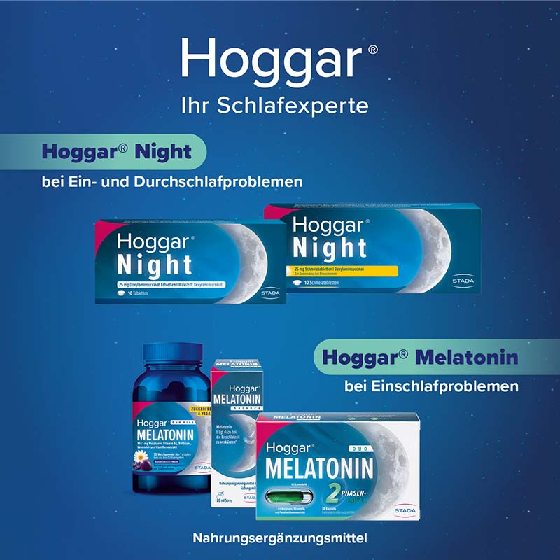 Hoggar Night 25mg 10 St Schmelztabletten