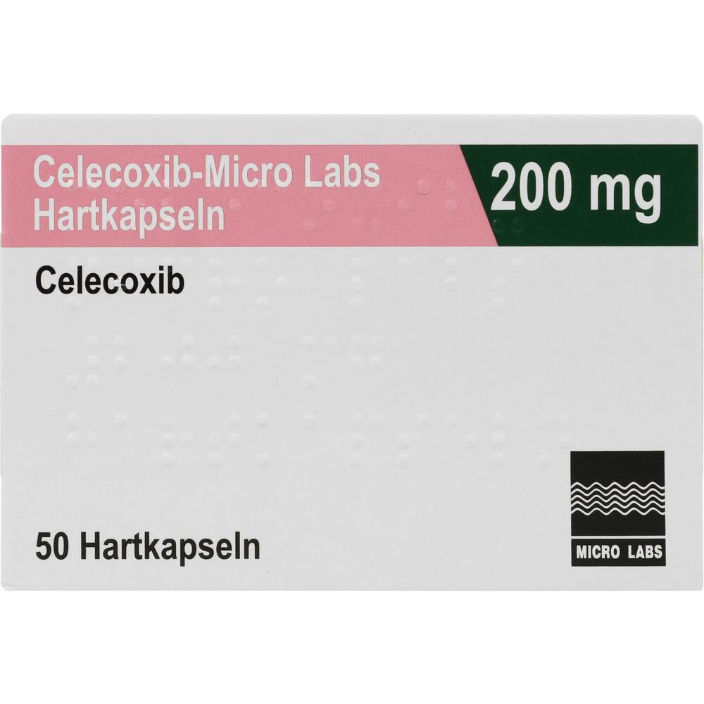 Celecoxib-Micro Labs 200mg 50 St Hartkapseln