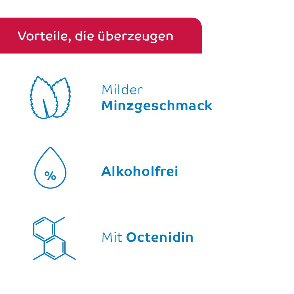 octenident Mundspüllösung 60 ml Gurgellösung
