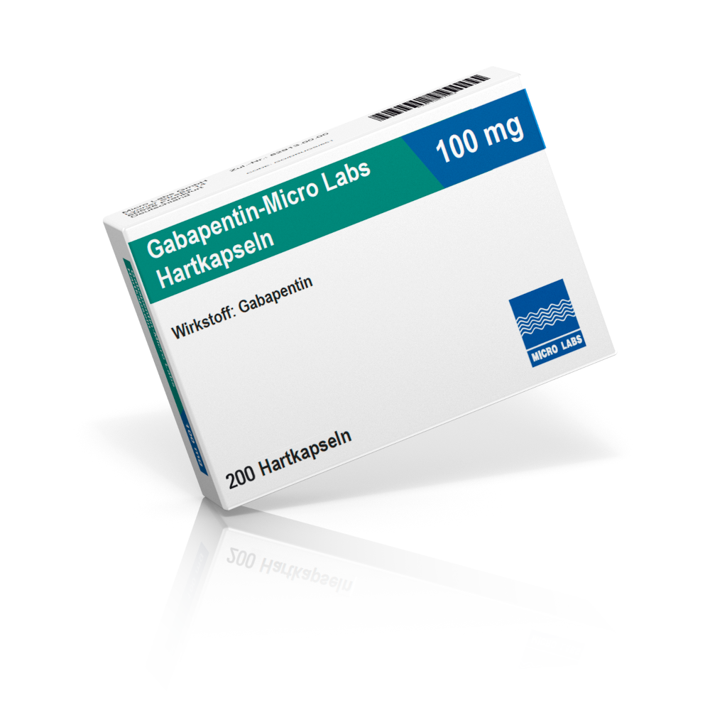 Gabapentin-Micro Labs 100mg 200 St Hartkapseln