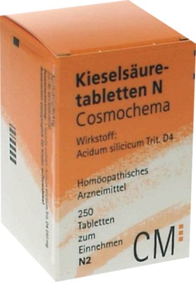 KIESELSÄURETABLETTEN N Cosmochema 250 St Tabletten