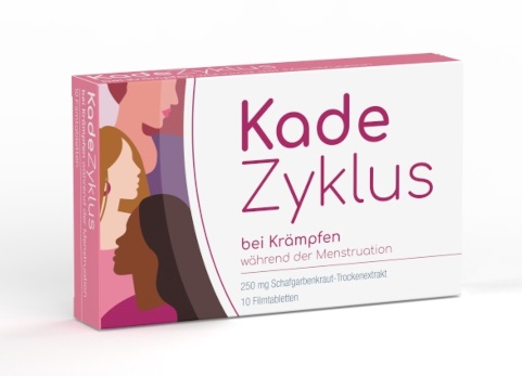 Kade Zyklus bei Krämpfen während der Menstruation 10 St Filmtabletten