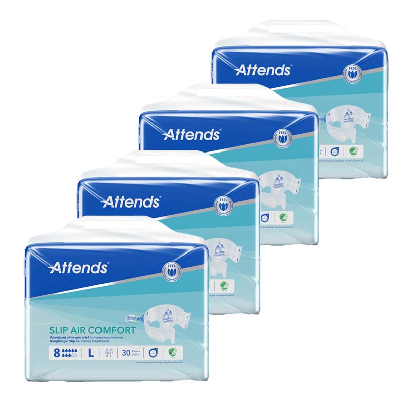 Attends SLIP AIR COMFORT 8 L Box 4X30 St