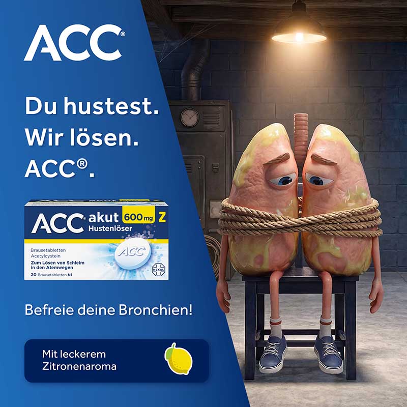 ACC akut 600 mg Z Hustenl&ouml;ser 20 St Brausetabletten