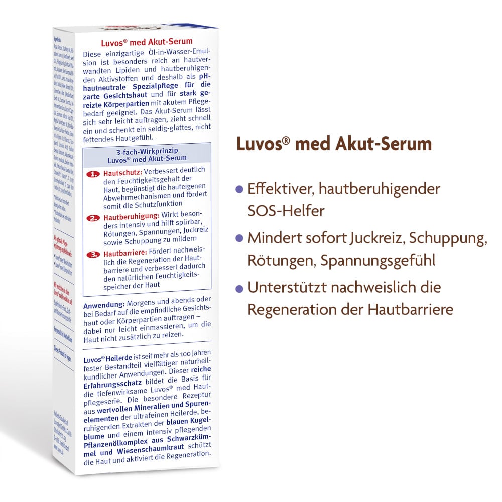 Luvos HEILERDE MED Akut-Serum 50 ml Emulsion