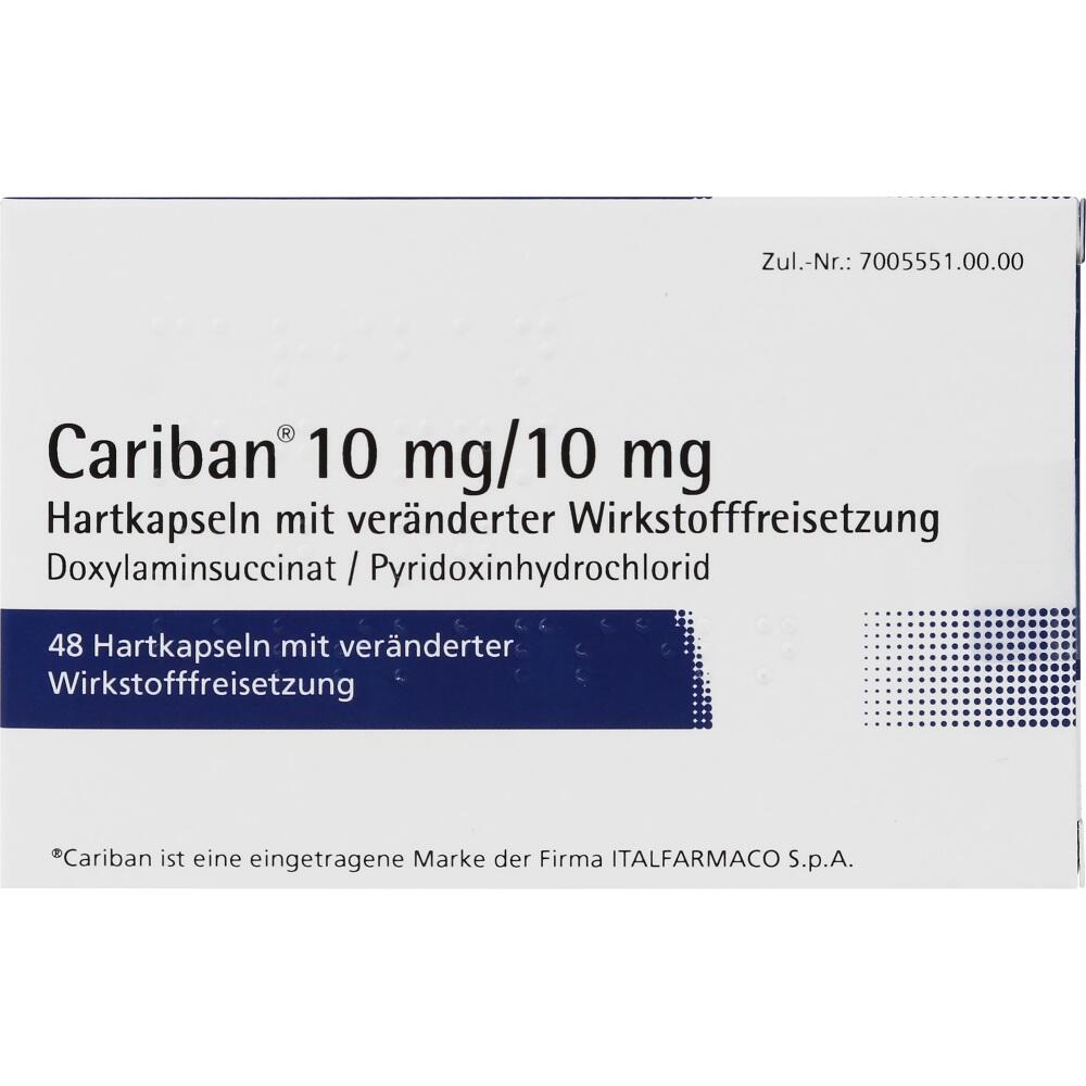Cariban 10 mg/10 mg 48 St Hartkapseln mit veränderter Wirkstofffreisetzung
