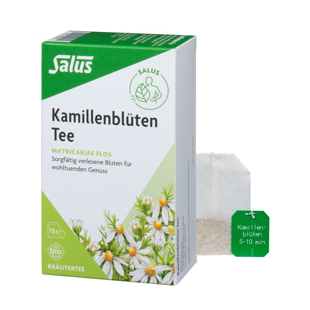 Salus Kamillenblüten Tee Bio Matricariae flos  15 St Filterbeutel