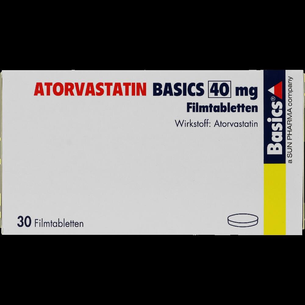 ATORVASTATIN BASICS 40mg 30 St Filmtabletten