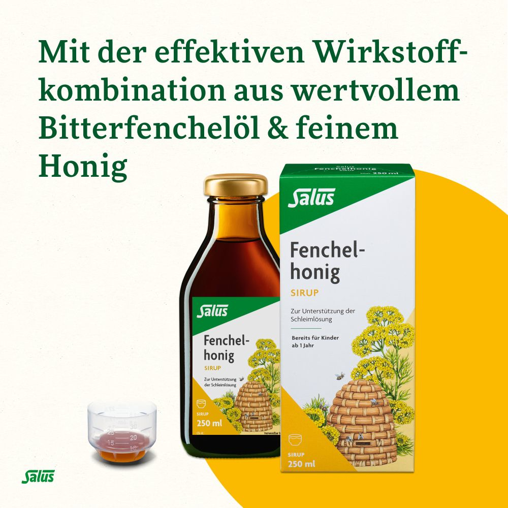 Salus Fenchelhonig 250 ml Sirup
