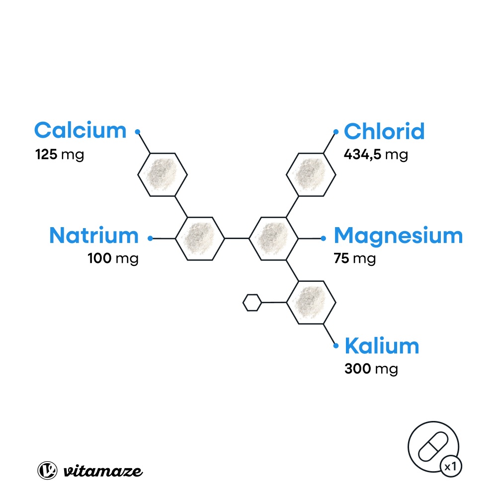 vitamaze ELEKTROLYTE KOMPLEX 180 St Tabletten