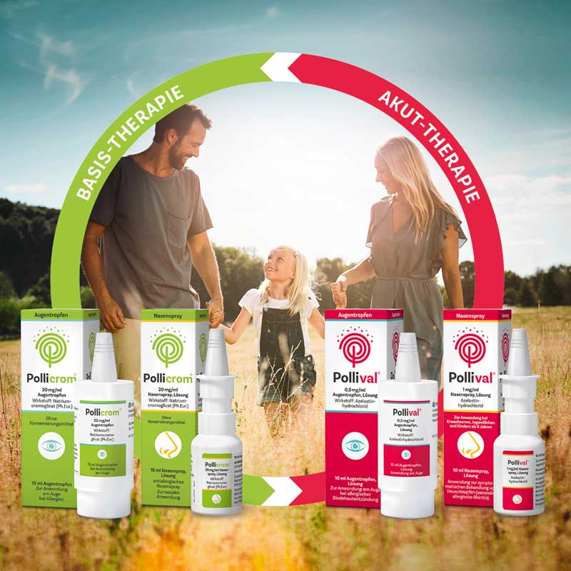 Pollival 0,5 mg/ml Augentropfen, Lösung  10 ml Augentropfen