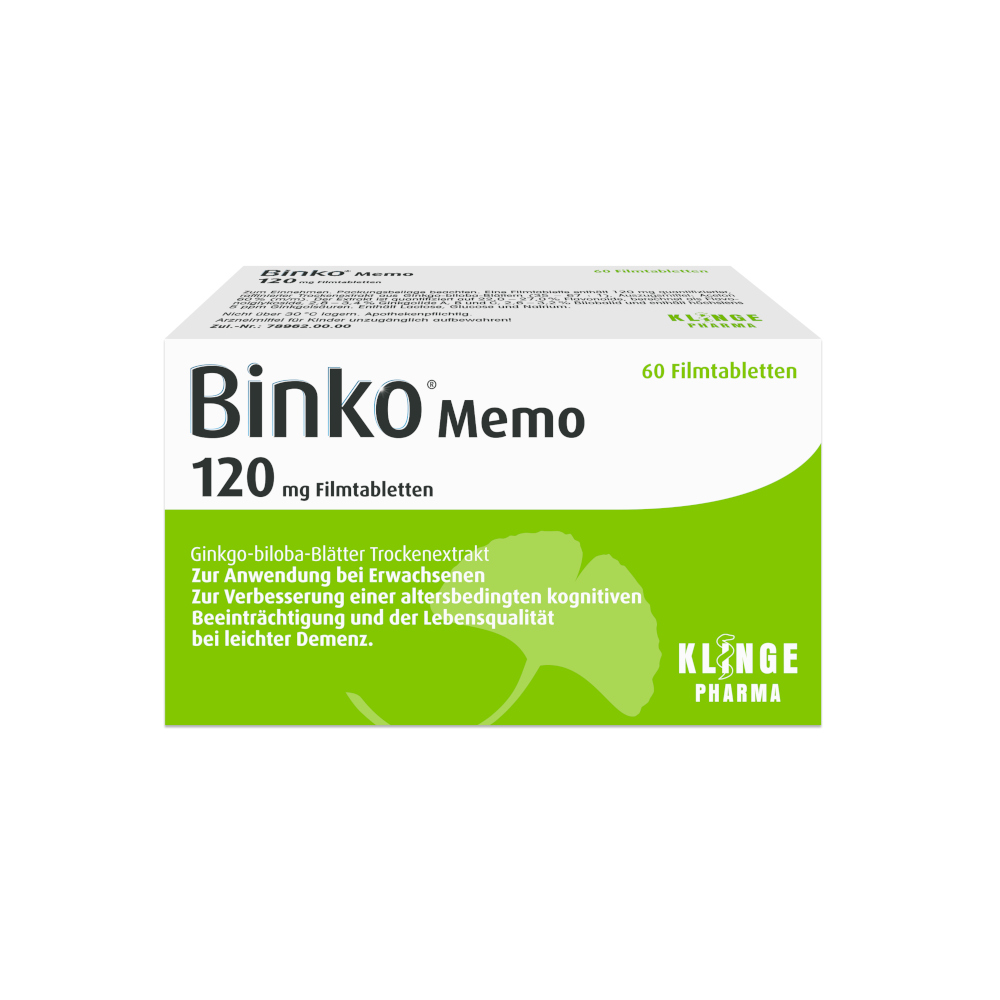 Binko Memo 120mg Filmtabletten 60 St Filmtabletten