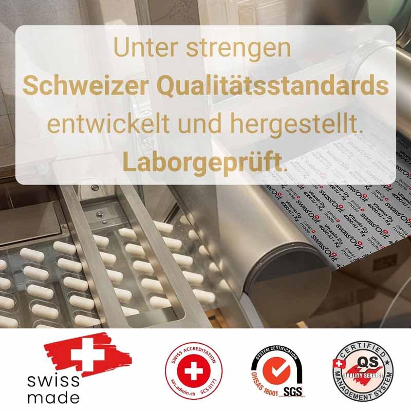 SwissOvit Magnesium Malat + Vitamin B6 30 St Kapseln