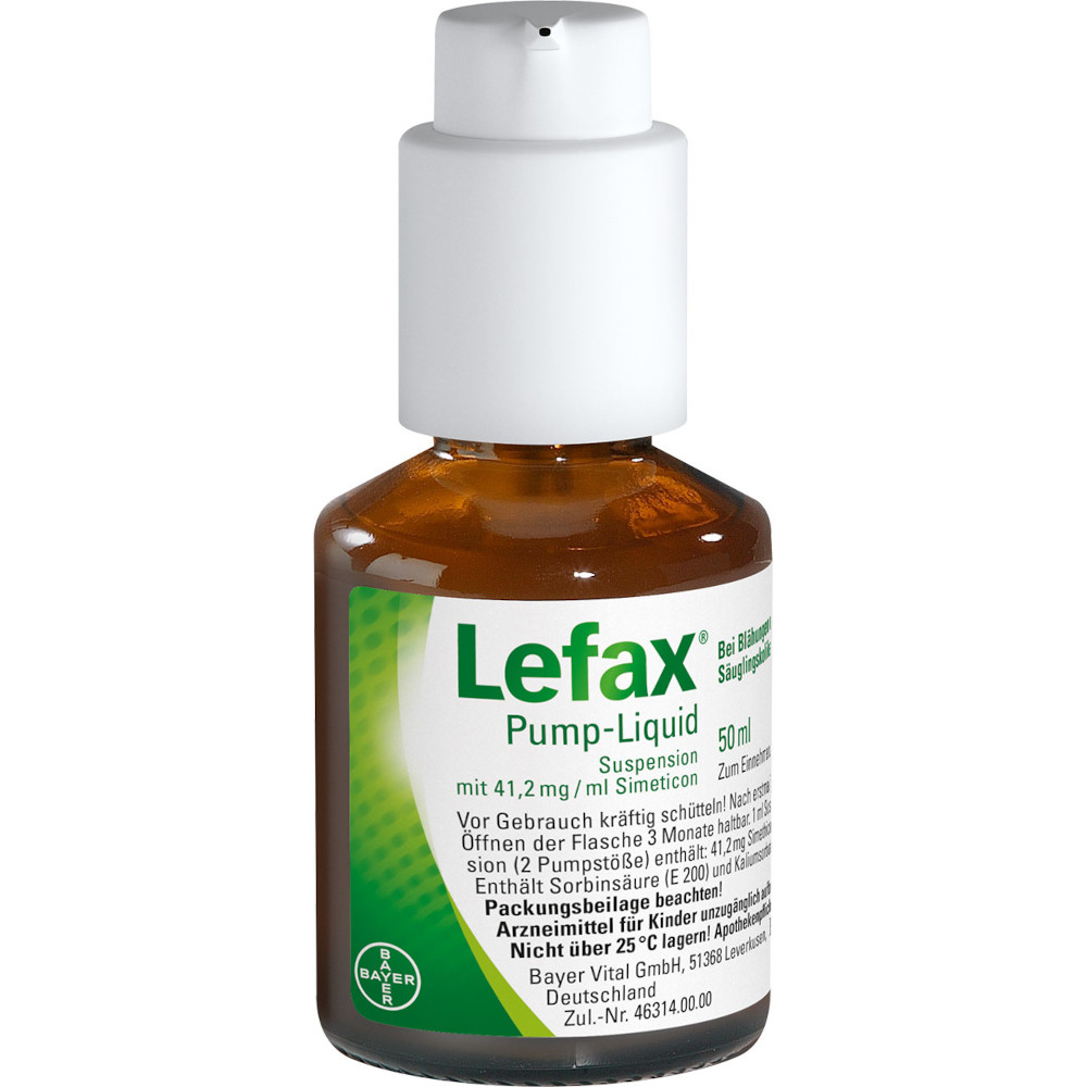 Lefax Pump-Liquid Suspension 50 ml Pumplösung