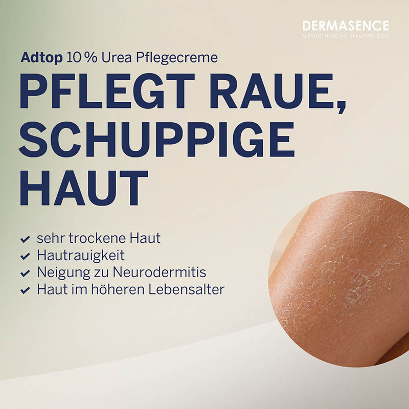 DERMASENCE Adtop 10% Urea PFLEGECREME 200 ml Creme