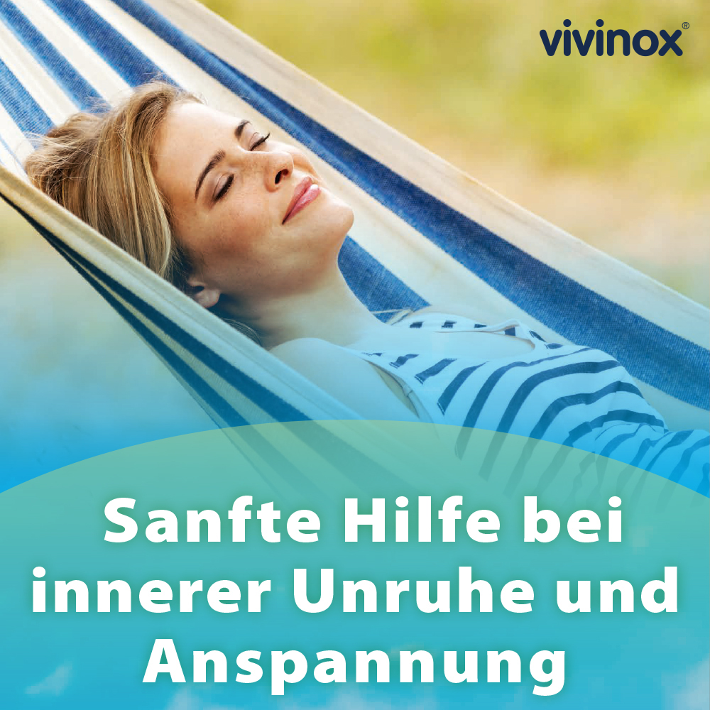 Vivinox Nervenruhe Beruhigungsdragees bei Unruhe und Einschlafstörungen 40 St Überzogene Tabletten
