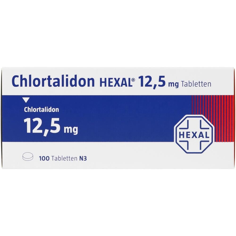 Chlortalidon HEXAL 12,5 mg 100 St Tabletten