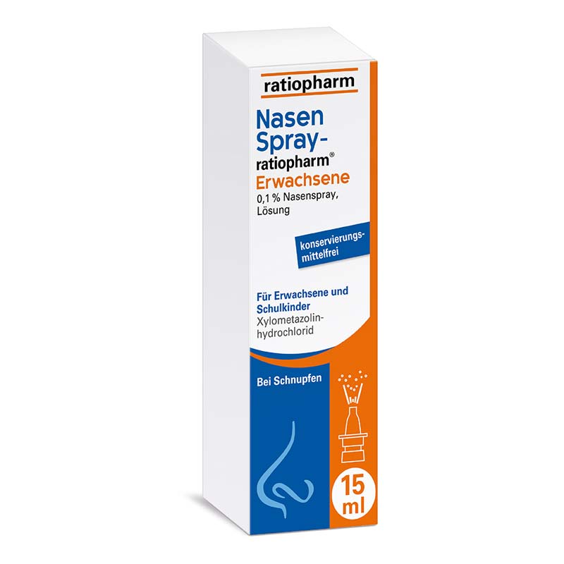 NasenSpray-ratiopharm Erwachsene & Schulkinder 15 ml Nasenspray