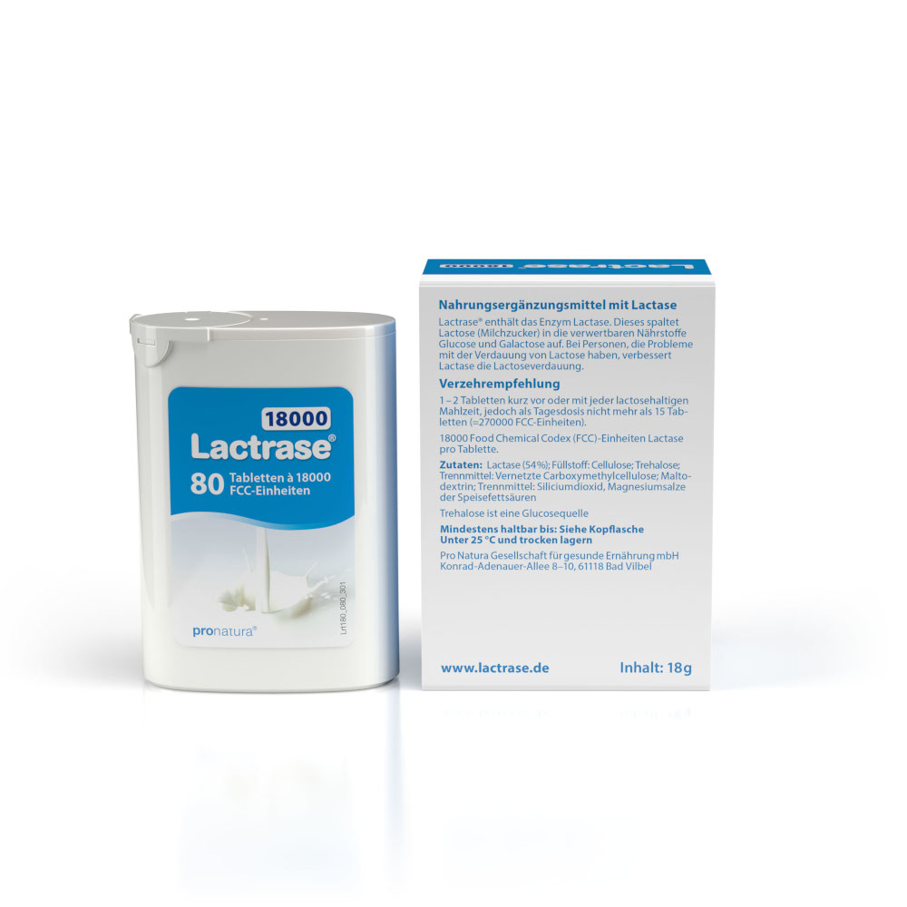 Lactrase 18.000 FCC 80 St Tabletten
