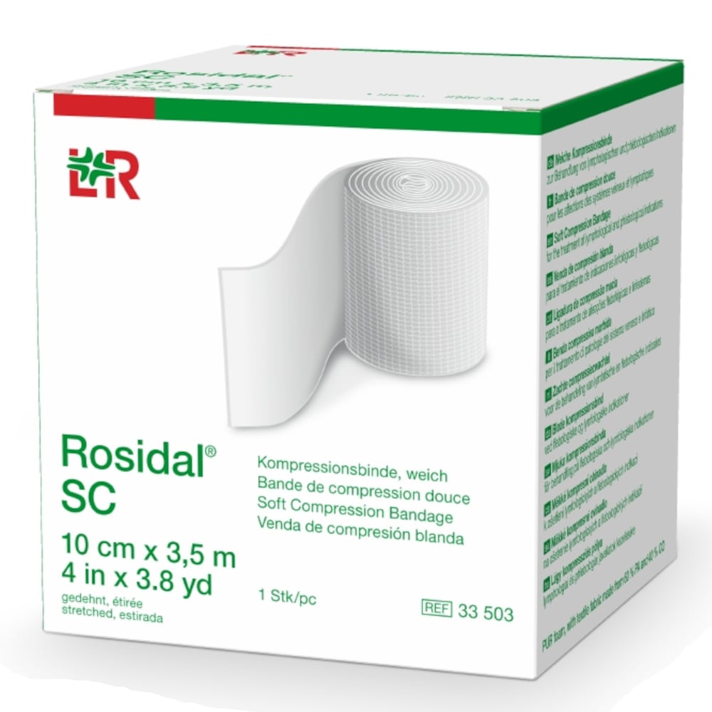 ROSIDAL SC Kompressionsbinde weich 10 cmx3,5 m 1 St Binden