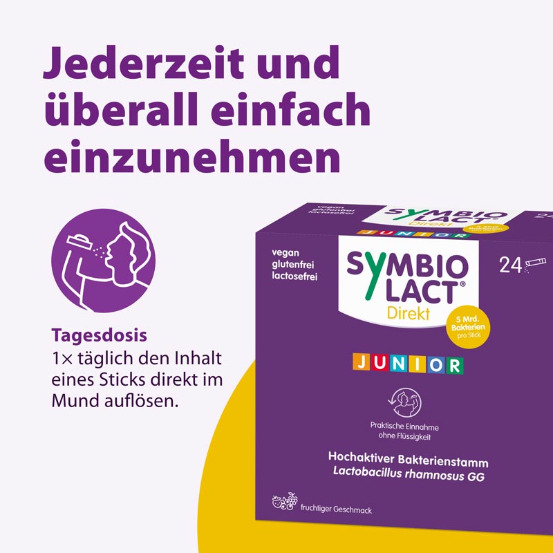 SYMBIOLACT Direkt JUNIOR 24X1 g Pulver