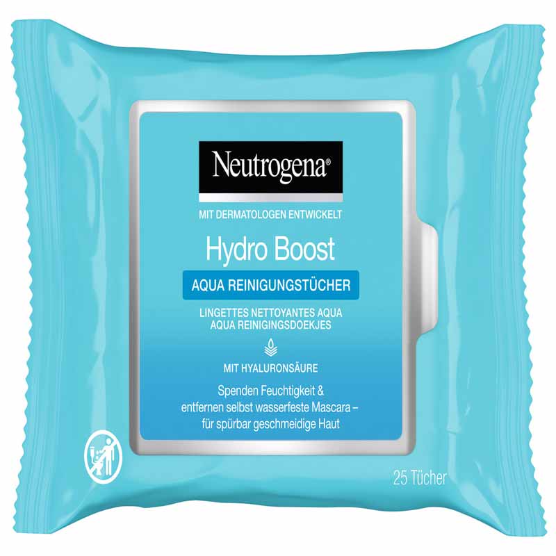 Neutrogena Hydro Boost Aqua Reinigungstücher 25 St. 25 St Tücher