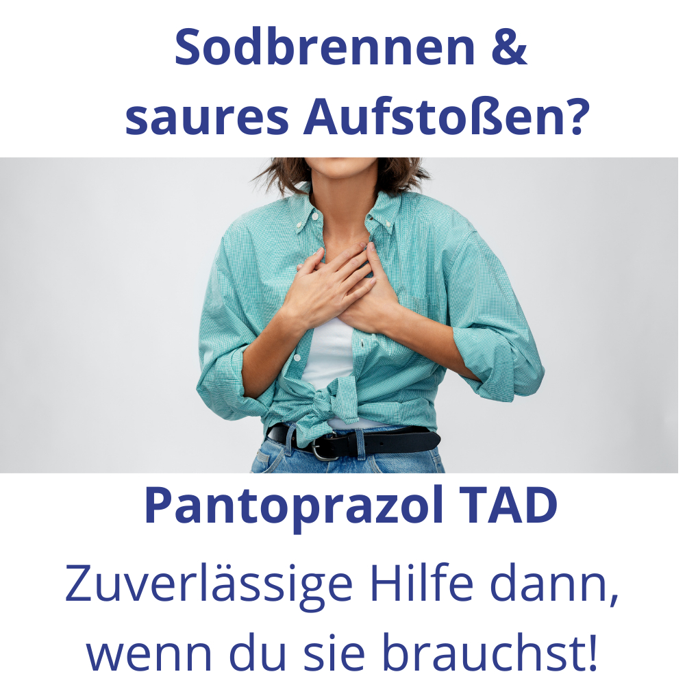 Pantoprazol TAD 20mg bei Sodbrennen 14 St Tabletten magensaftresistent