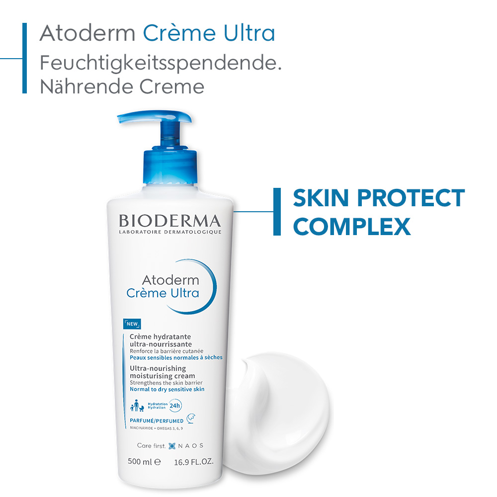 BIODERMA Atoderm Crème Ultra Feuchtigkeitsspendende Körpercreme  500 ml Creme