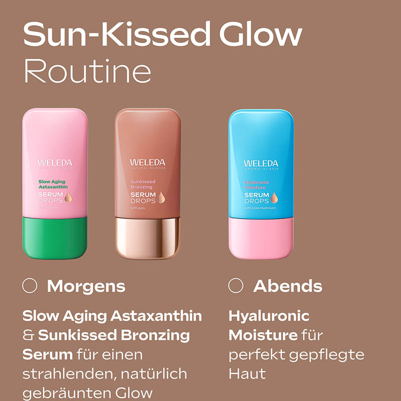 WELEDA BOOST Sunkissed Bronzing SERUM DROPS 30 ml