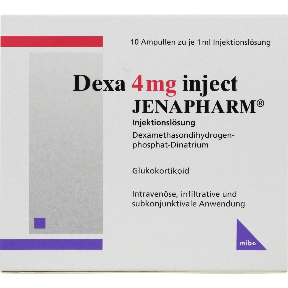 DEXA 4 mg Injekt Jenapharm Ampullen 10X1 ml Injektionslösung